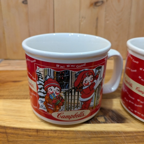 Campbell's Red and White Soup Mugs - Picture 3 of 10